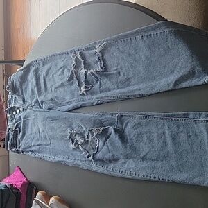 Wild Fable womens high rise ripped jeans